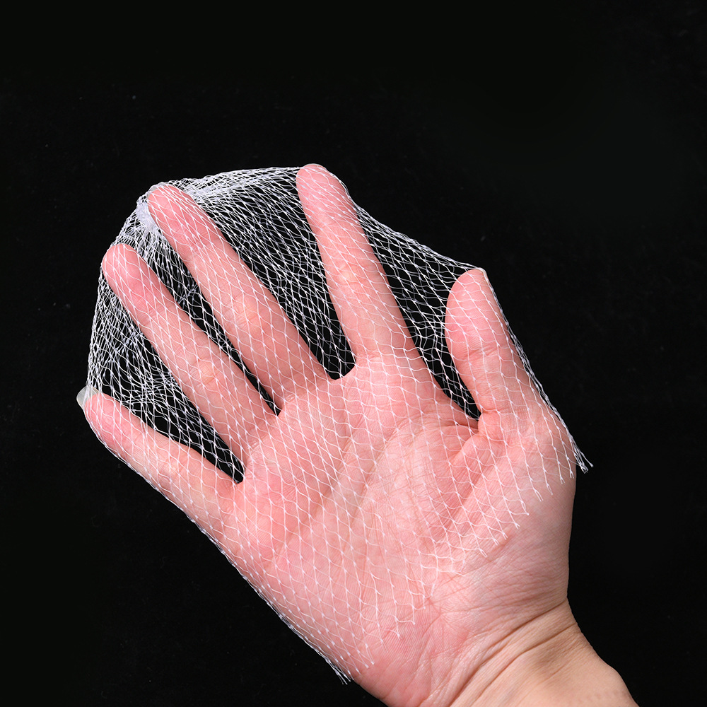 In-Stock, Various Sizes of White Pp Mesh Bags, Thickened Fine-Mesh Plastic Small Net Bags for Supermarket Shopping, Toys, and Exquisite Shells