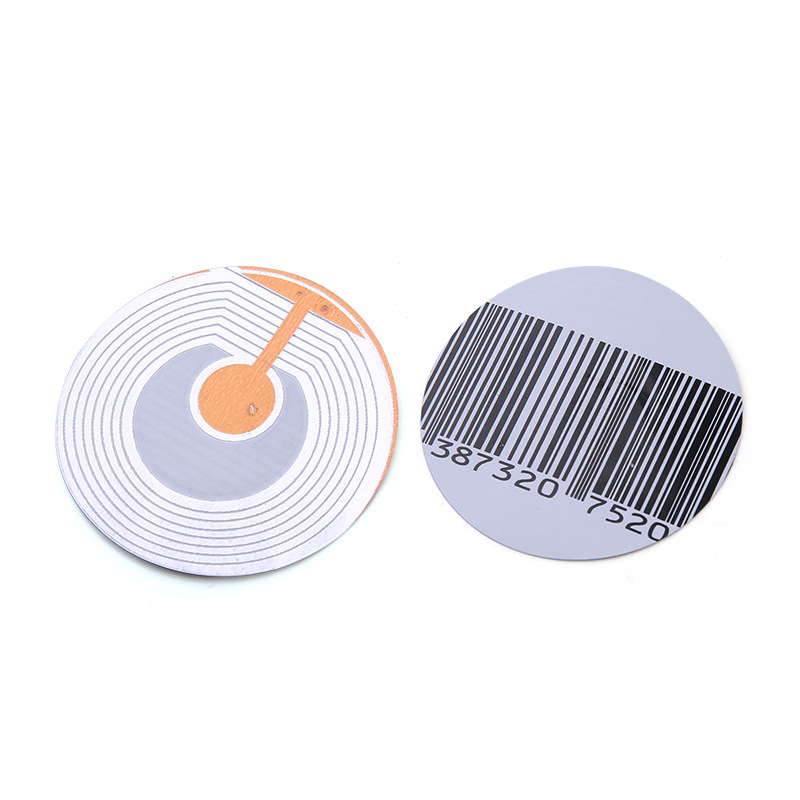 Y Factory Direct Wholesale Round 40MM 8.2MHZ Rf Anti-theft Soft Label EAS Anti-theft Label Wholesale