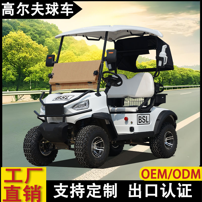 Новый гольф-карт на 2-10 мест, внедорожный, экспортный, четырехколесный аккумуляторный автомобиль для приема