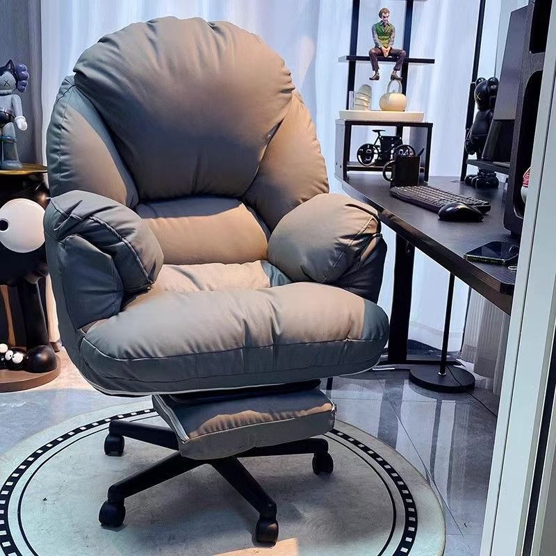 Lazy Computer Chair Comfortable Sedentary Home Computer Sofa Chair Bedroom Desk Chair Backrest Chair Reclining Office Chair