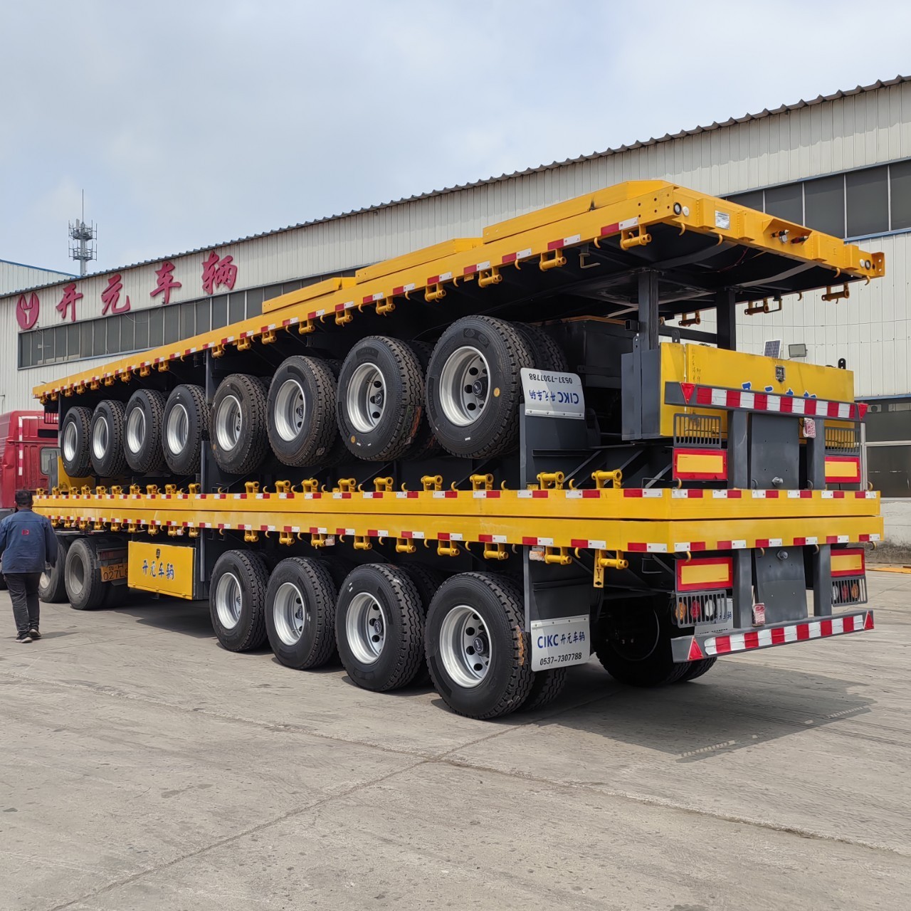 Cross-Border Supply of Flatbed Trailers, Semi-Trailers, Container Transport Semi-Trailers, Container Transport Trailers