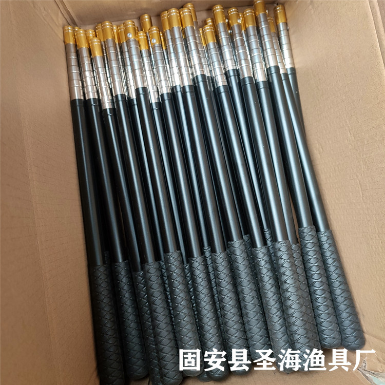 Wholesale stainless steel braiding Rod short section telescopic positioning flying fishing rod fishing box mini children carrying rod fishing supplies