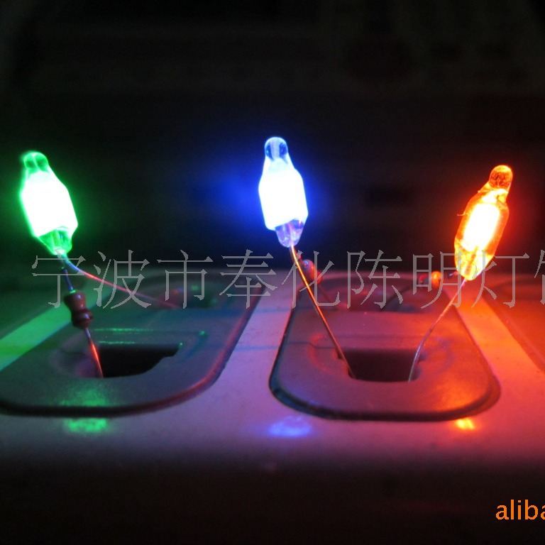 Manufacturers Supply Copper Buckle Neon Lights for Long-Term Production of White Neon Lights, Neon Bulbs, Neon Lights with Resistance Indicator Lights, Electronics