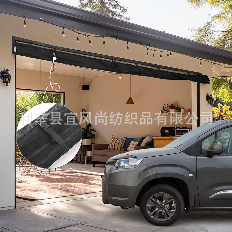 [Cross-border exclusive supply] European and American garage with anti-mosquito door curtain magnetic soft screen large magnetic block magnetic suction can be stored
