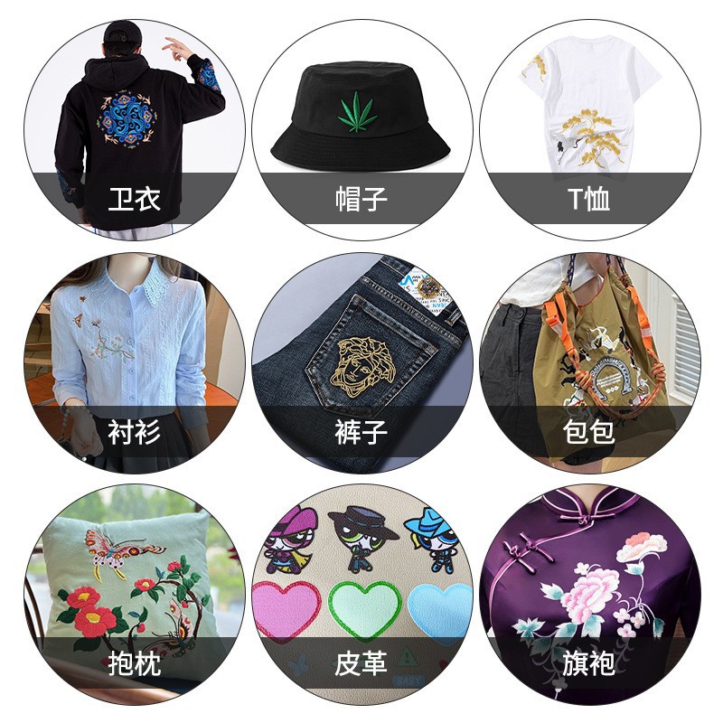 Digital Uv Imitation Embroider Printing Heat Transfer Textile Fabric 3D Stereo Embroider Personalized Printing A3Uv Printing Machine