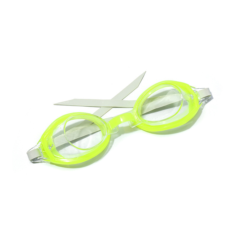 Factory direct foreign trade wholesale low price affordable cartoon fashion HD transparent professional waterproof plastic children's swimming goggles