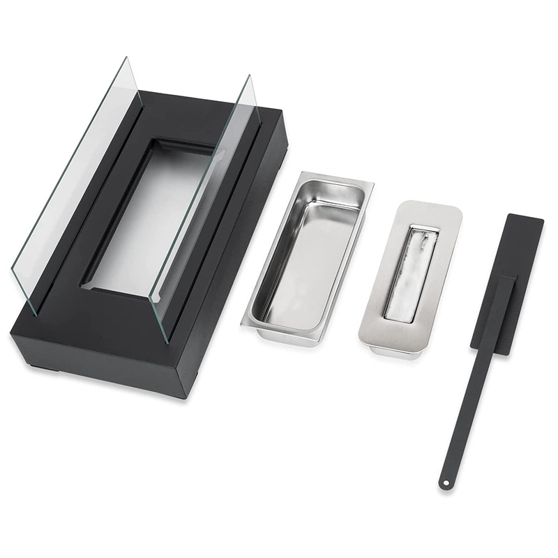 Cross-border hot selling indoor desktop portable alcohol real fire fireplace small alcohol lamp heating stove wholesale