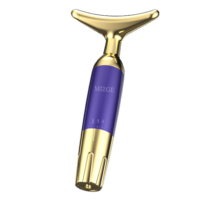 Cross-Border Home Beauty Instrument Face Lifting and Tightening Vibrating Neck Beauty Instrument Facial Beauty Instrument Introduction Instrument Quick-Acting Shoulder and Neck