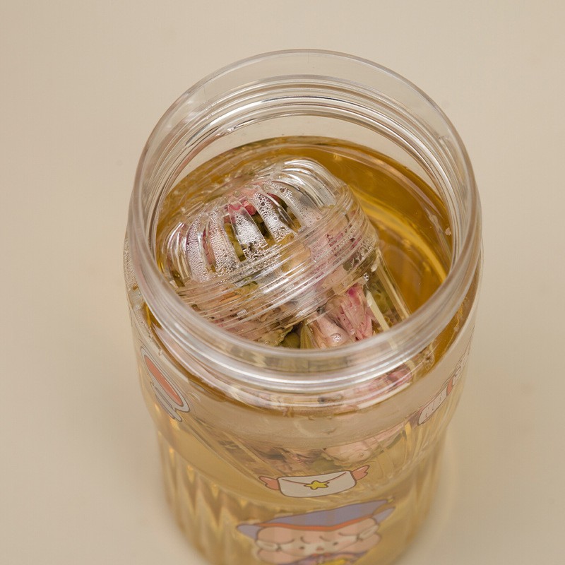 Tritan Plastic Tea Diameter 4.3 Water Separator Universal Tea Ball Tea Leakage Tea Filter Tea Ball Plastic Water Cup