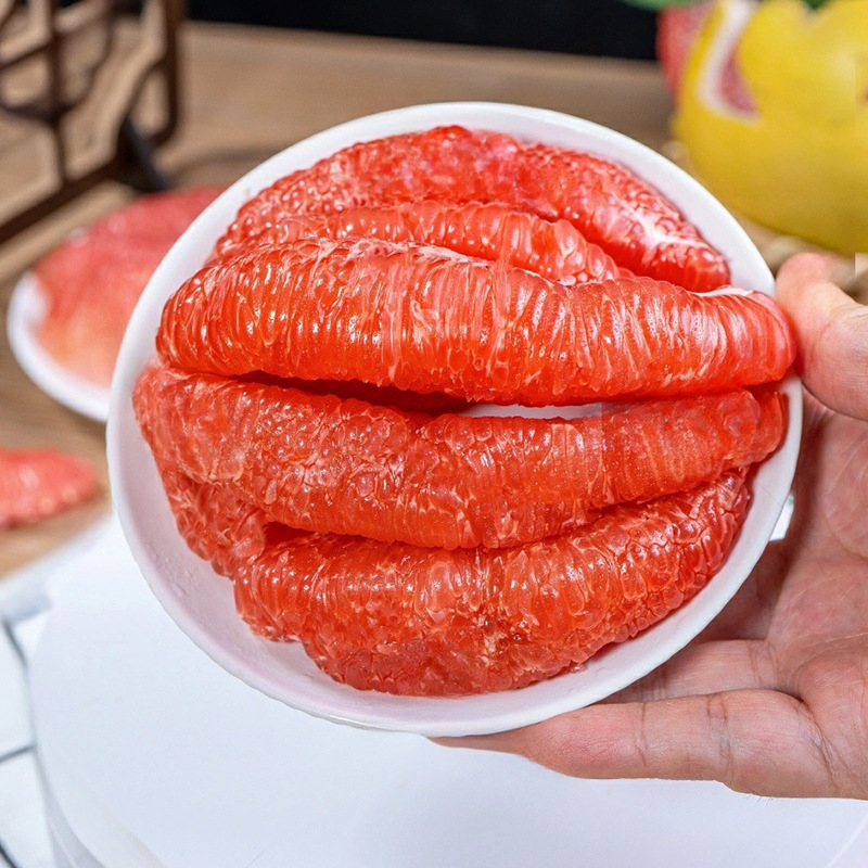 Fujian Pinghe Sanhong Pomelo Guanxi Honey Pomelo Has Thin Skin, Thick Flesh, Rich Juice, 8 Sweet and 2 Sour, 2.2-4.2kg Delicious