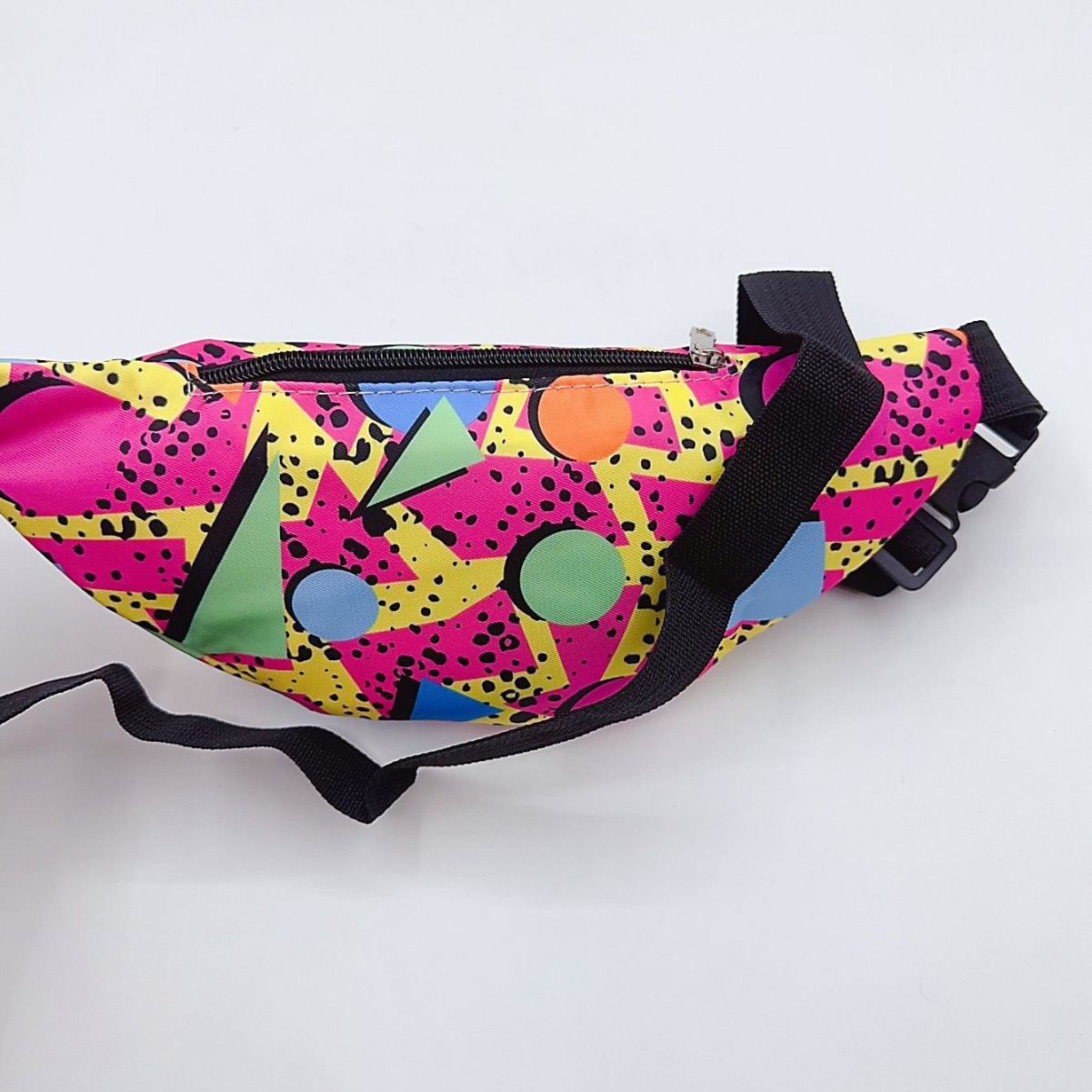 Popular Waist Bag Wholesale Large Capacity Fashionable Double Zipper Crossbody Mobile Phone Waist Bag Women's Men's Chest Bag