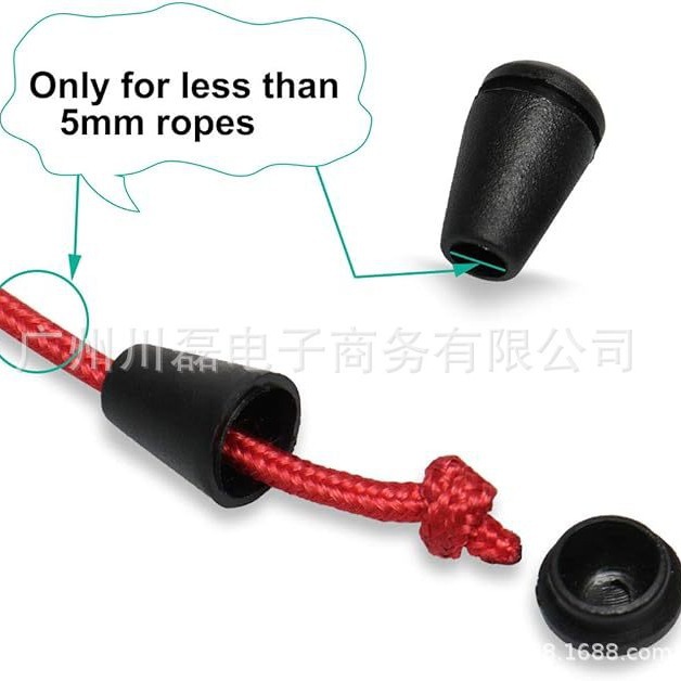 Colorful Plastic Rope Buckle Hooded Hanging Bell Stop Sliding Rope Buckle DIY Clothing Corset Loose Tightness Adjusting Buckle Rope Buckle
