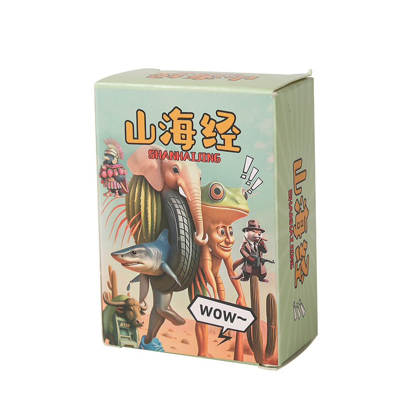 Creative Archaeological Excavation of the Classic of Mountains and Seas Children's Archaeological Fossil Toys Kindergarten Educational Student Toys Blind Box Gifts