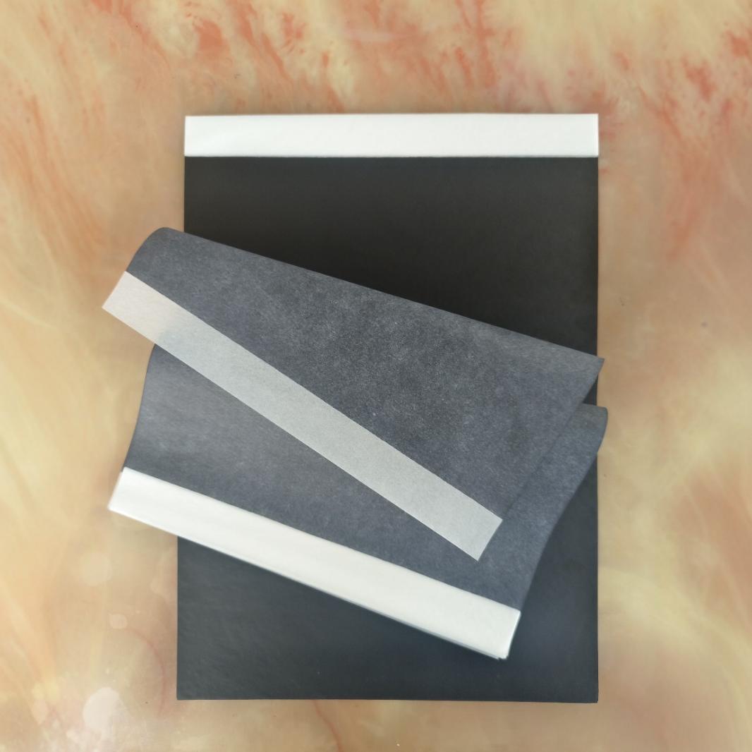 Single-sided black penalty copy paper 16K with edge tracing drawing small a4 graphite single-sided black blue copy paper