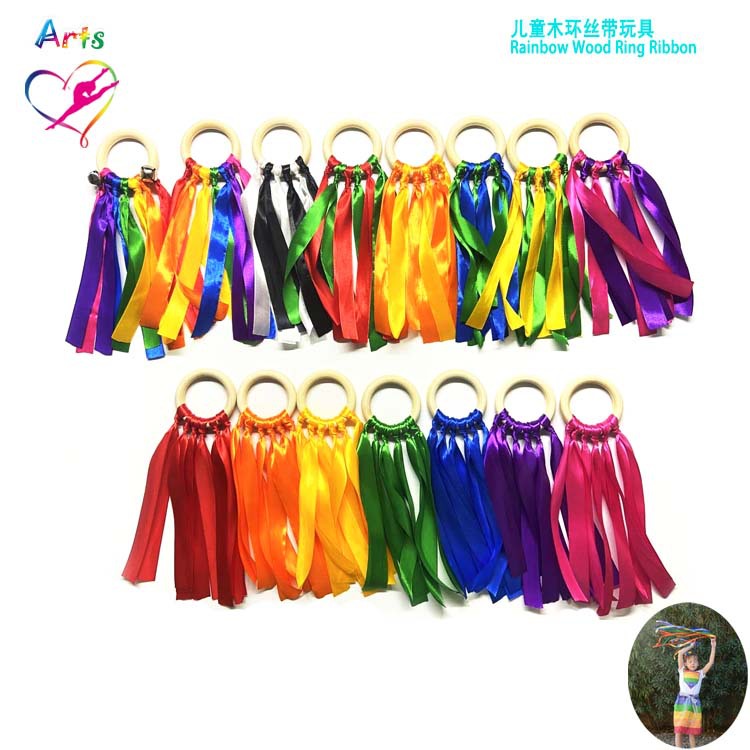 Цветные деревянные игрушки для детей