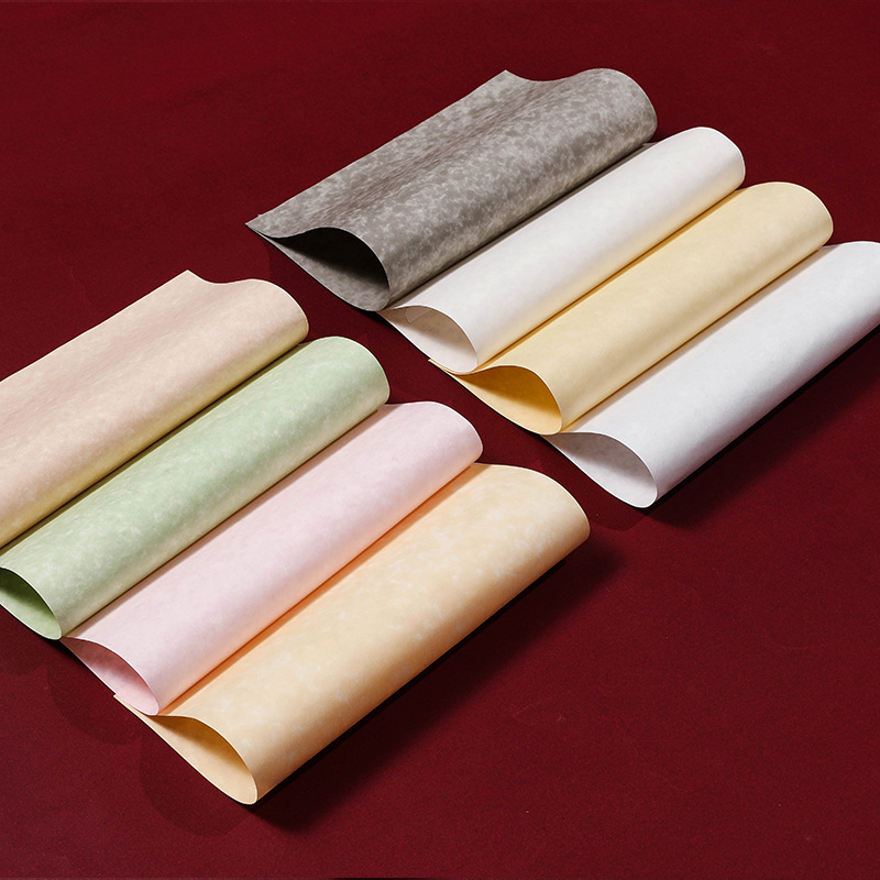 Cross-Border Popular Retro Parchment Certificate Envelope Paper Gift Box Packaging Album Writing Paper Wish A4 Paper