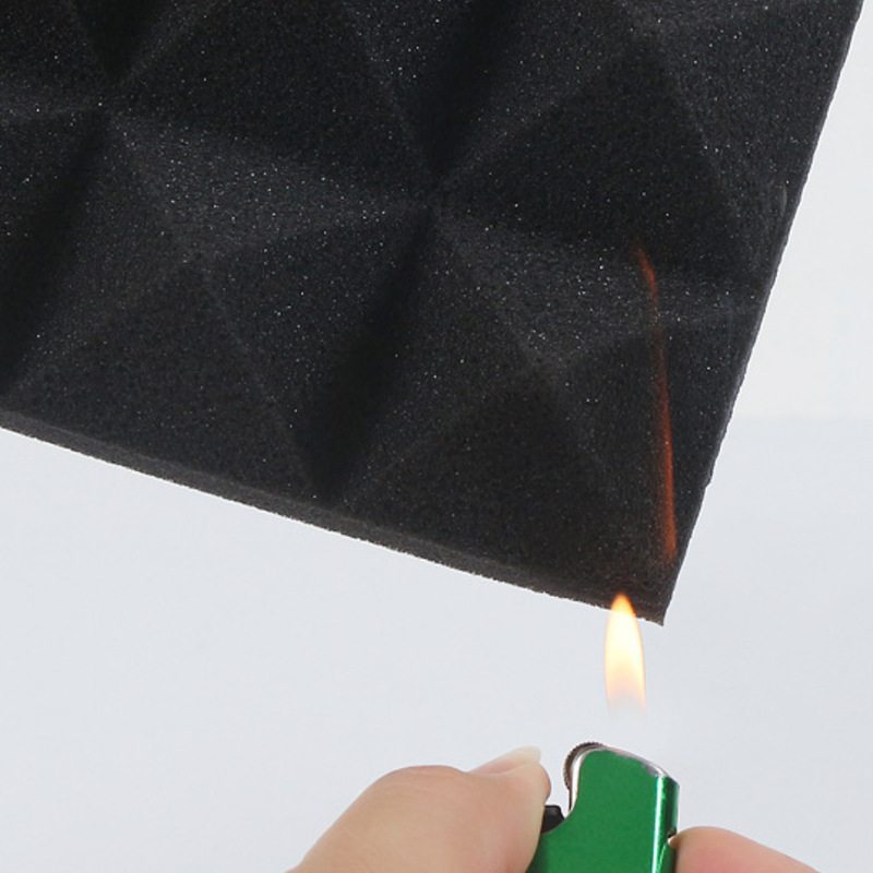 Indoor sound absorption cotton KTV recording studio sound insulation cotton decoration materials flame retardant pyramid sound insulation cotton wall silencing cotton