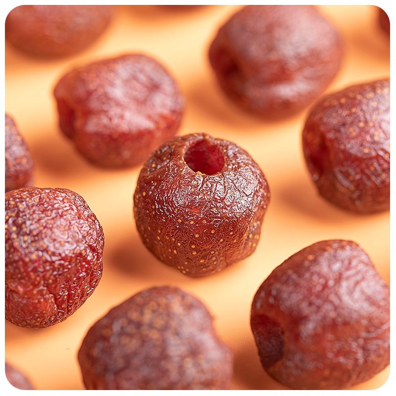 Hollow Hawthorn Without Added Sucrose, 0 Added, Individually Packaged, Sweet and Sour Kidsren's Snacks, Whole Hollow Hawthorn