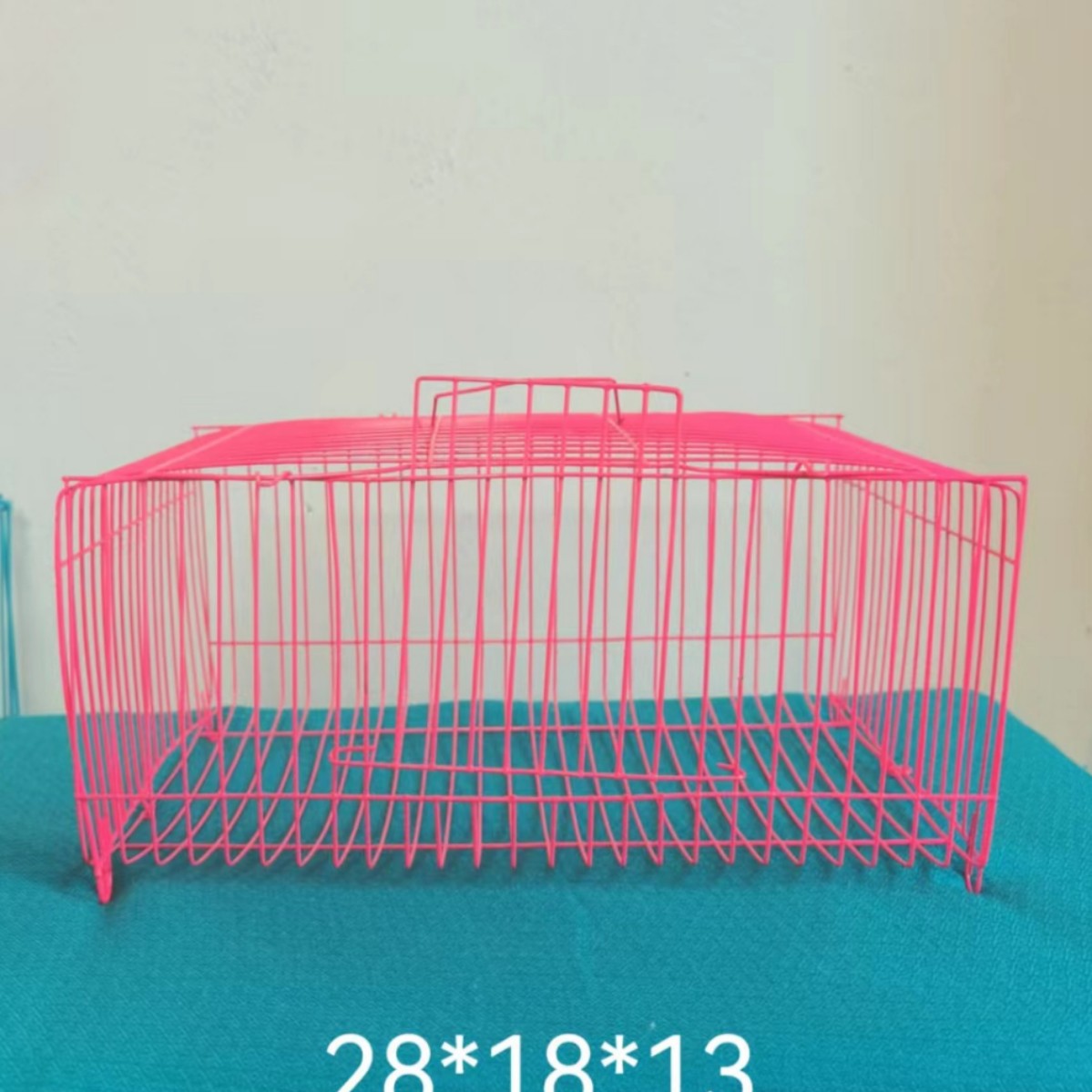 Сетчатая клетка для мелких птиц, портативная клетка для домашних животных