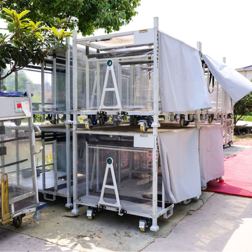 Metal Material Rack Factory Workshop Material Rack Blue Stackable Metal Material Rack Storage Equipment Manufacturer Wholesale