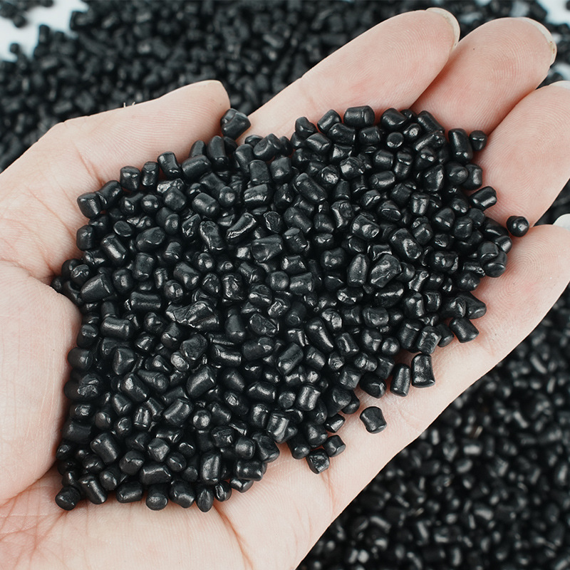 Tpe/Tpr Sole Raw Material Black Tpr Rubber Thermoplastic Elastomer Plastic Wholesale