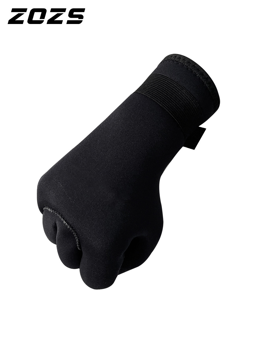 in stock 3mm diving gloves for men and women catching fish fishing non-slip wear-resistant cold-proof warm surfing swimming snorkeling gloves