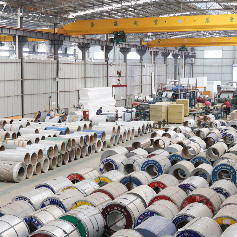 Color Coated Coil Manufacturer Baosteel Color Steel Plate White Gray Sea Blue Color Steel Coil Roof Color Steel Tile Processing Corrugated Plate Pressing Tile