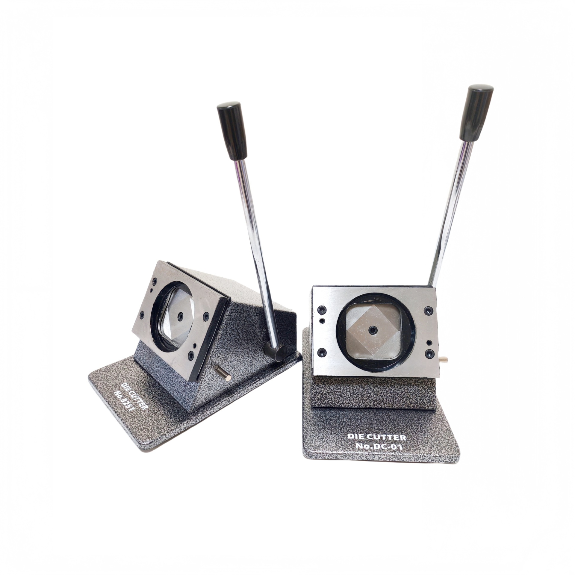 50MM square cutter badge machine metal paper cutter bar yum manual cutting machine press matching tools