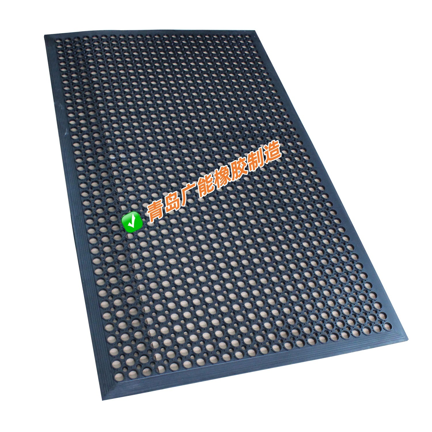 1500*900 Anti-Slip Floor Mat Rubber Anti-Slip Mat Hydrophobic Hole Mat Qingdao Manufacturer Gny