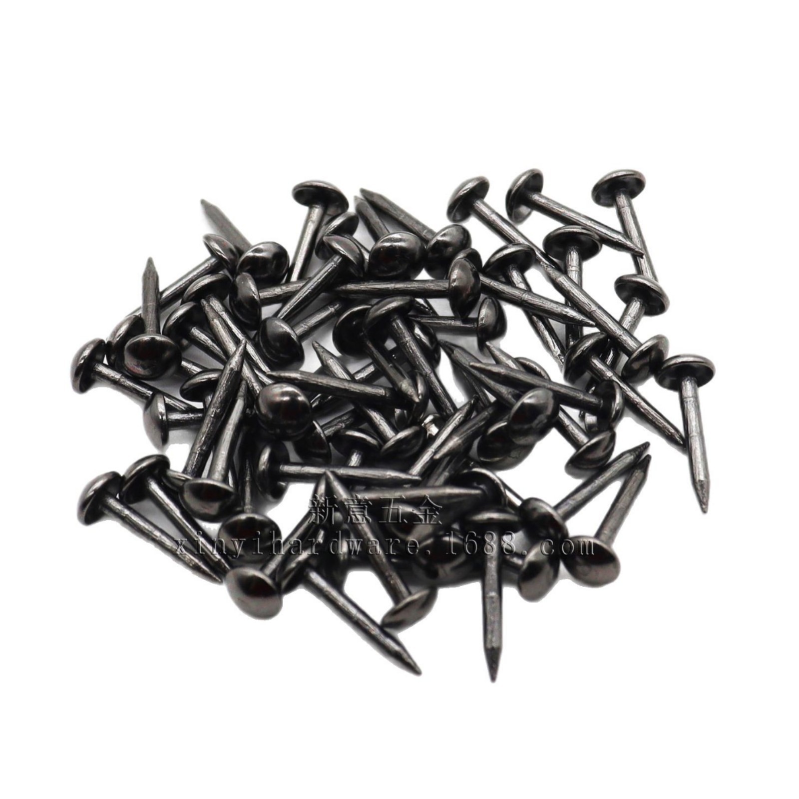 5mm Antique Copper Nails with Round Heads, Gold Drum Nails, Mini Box Decorative Small Nails, Thumbtacks, Sofa Foam Nails