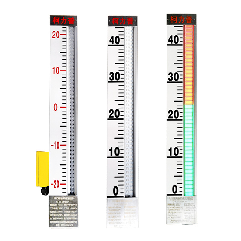 Led Magnetic Sensitive Digital Level Meter Fluorescent Luminous Magnetic Flip Double Color Level Meter Factory Direct Supply
