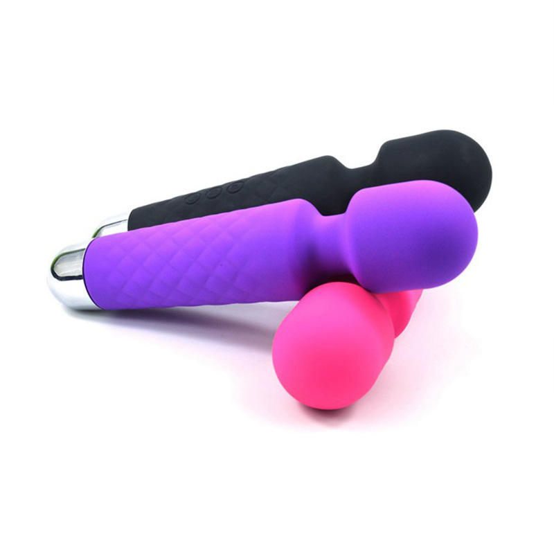 Knight Av Stick Strong Vibration 20-Frequency Charging Female Erotic  Masturbation Massage Stick Sex Toy Cross-Border Manufacturer