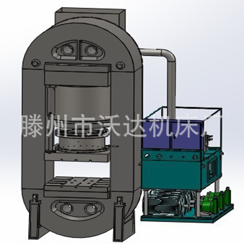 Woda 5000-Ton Pre-Stressed Steel Wire Winding Hydraulic Press 8000-Ton Ultra-High-Pressure Frame-Type Hydraulic Press