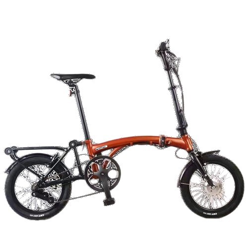 Cross-Border Road Folding Bicycle Adult Racing Variable Speed Disc Brake Male and Female Student Curved Handlebar Bicycle Custom Cycling