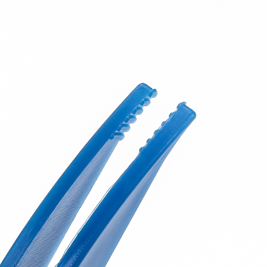 Color Plastic tweezers clamp PP material 7.7cm long diy tweezers