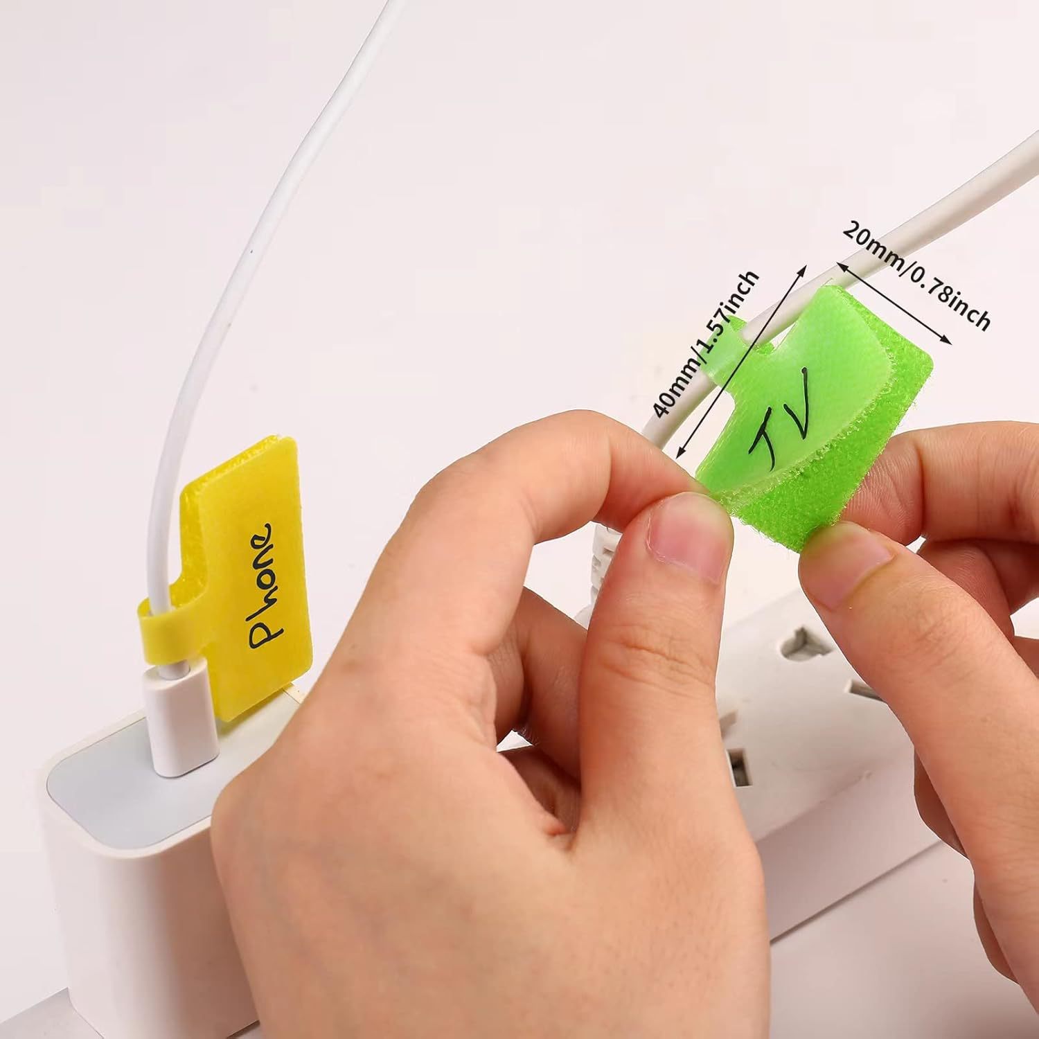 Trilancer Cable Tie Cable Beschriftung Wiederverwendbar