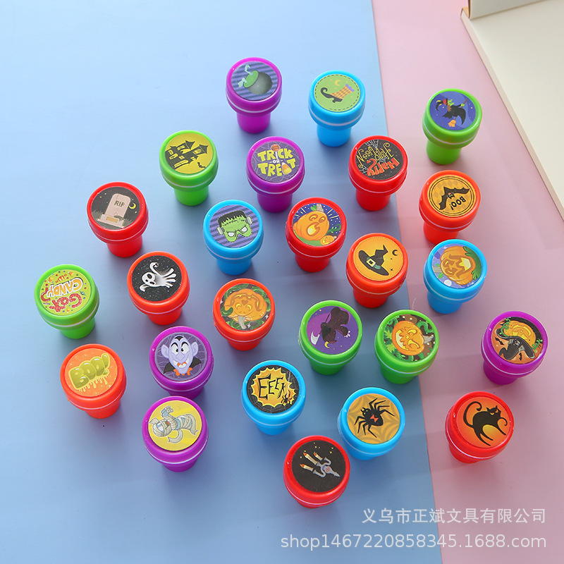 Halloween Stamps Children's Toy Stamps Holiday Creative Stamps Wholesale