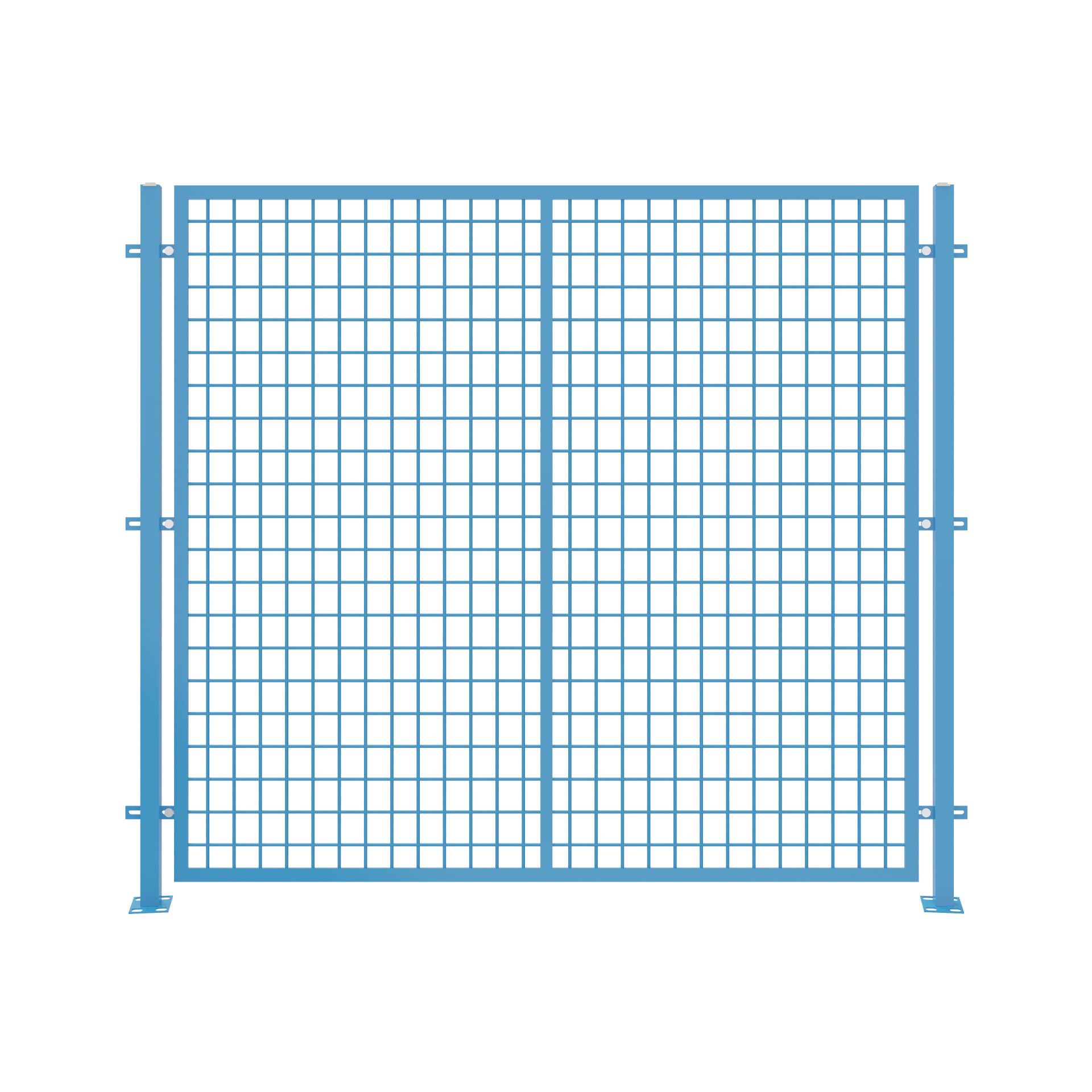Customized workshop partition net indoor dip plastic isolation fence factory equipment safety barbed wire fence workshop isolation net