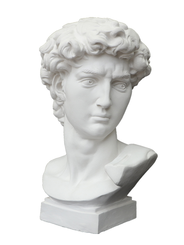 David Plaster Sketch Geometry Sculpture Still Life Art Teaching Aids Photography Props Decoration Set Agribab