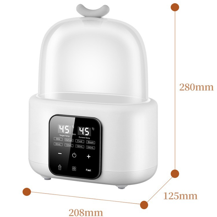 Da Qiao Milk Warmer Is a Household Smart Device for Warming Breast Milk, Thawing, Heating Pacifiers, and Multifunctional Bottle Sterilizer