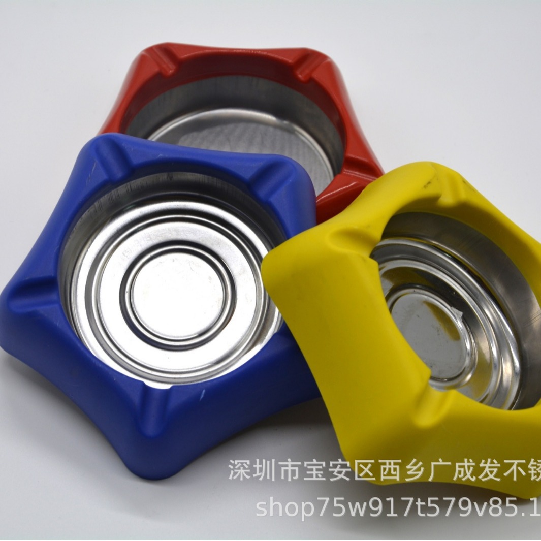 Stainless Steel Ashtray Creative Plastic Starfish Five-Star Ashtray Small Quartet Ashtray