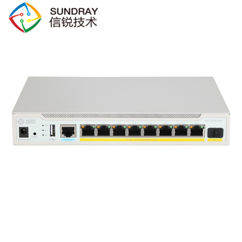 Xinrui/XMG-3320-PWR/8 гигабитных Ethernet портов 1 гигабитный оптический порт поддерживает до 150 A