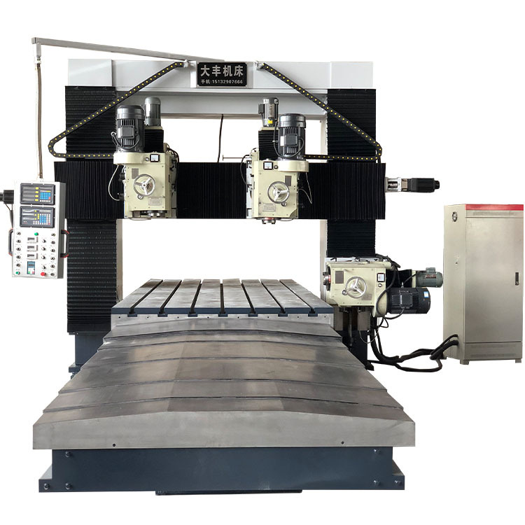 In stock DF4025 large 4 m gantry milling machine Dafeng gantry milling factory digital display CNC gantry milling machine