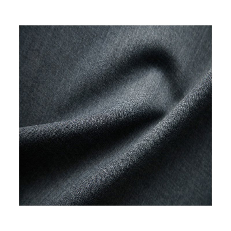 Wool Blended Fabric 270g Plain Wool Fabric Plain Fabric Spring and Autumn Worsted Suit Pants Clothing Fabric