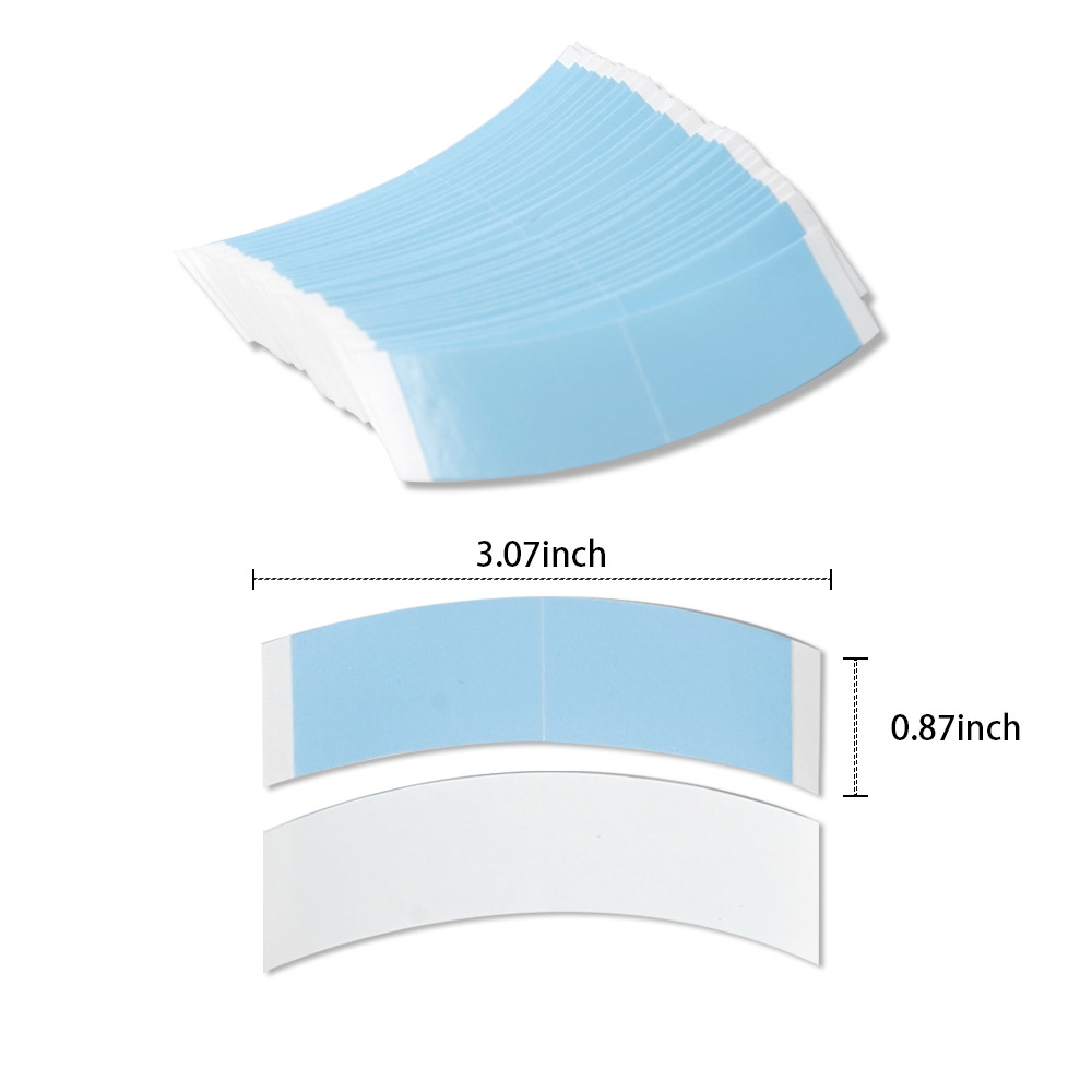 Wig Film Double-sided Adhesive wig tape Waterproof Sweat-proof Breathable Fixed Anti-running Light Sticker Invisible No Mark High Adhesive No