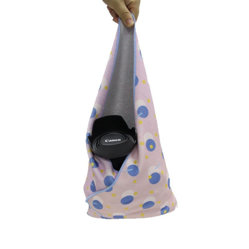 Cosmetic Storage Bag Portable Magic Patch Cloth 100% off Cloth Digital Camera Protection Wipe Cloth Custom Waterproof