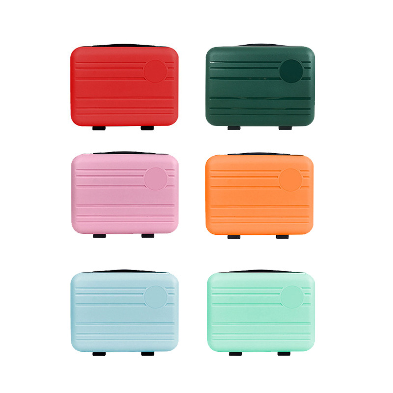 Mini suitcase 14 inch suitcase cosmetic bag gift box small box Korean suitcase cosmetic box wholesale