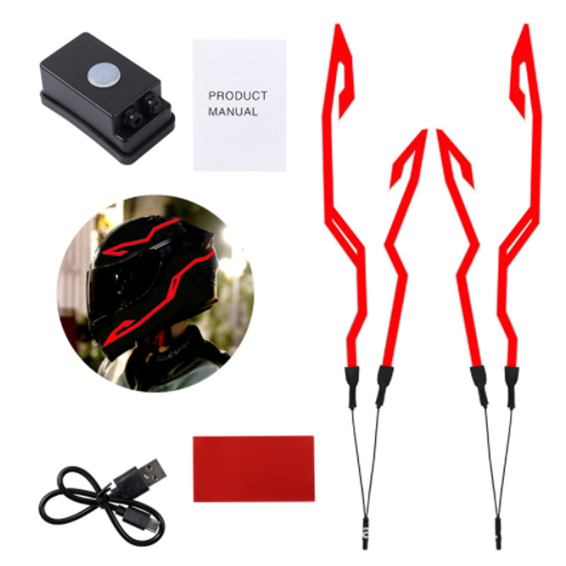 фабрика в наличии светящаяся лента для шлема