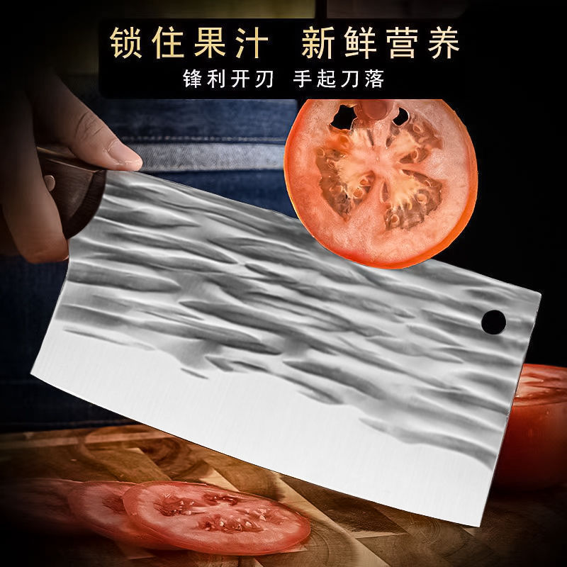 Running rivers and lakes popular forging bone cutting knife kitchen knife household forging and cutting dual-purpose knife meat cutting bone cutting knife bone cutting knife