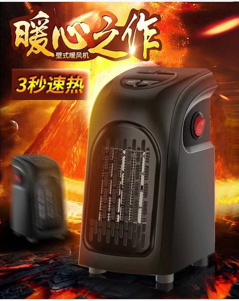 Кросс-бордерный популярный мини-обогреватель, европейский стиль, электрический обогреватель, маленький кнопочный обогреватель, керамический обогреватель Amazon